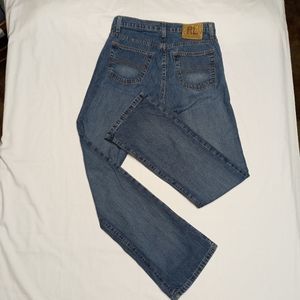 Polo Jeans Co Ralph Lauren Kelly blue jeans women's size 8x32 bootcut 5 pocket